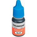 Cosco COSCO ACCU-STAMP Gel Ink Refill, Blue, 0.35 oz. Bottle 90682